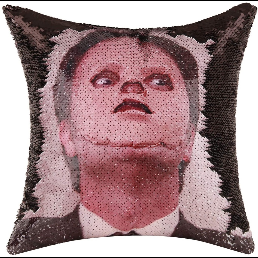 The Office Dwight Schrute Sequin Pillow Case